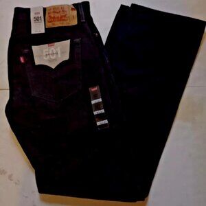 Levi's 501 Original Fit Mens Jeans 36x34 Straight Leg Button Fly 100% Cotton NWT